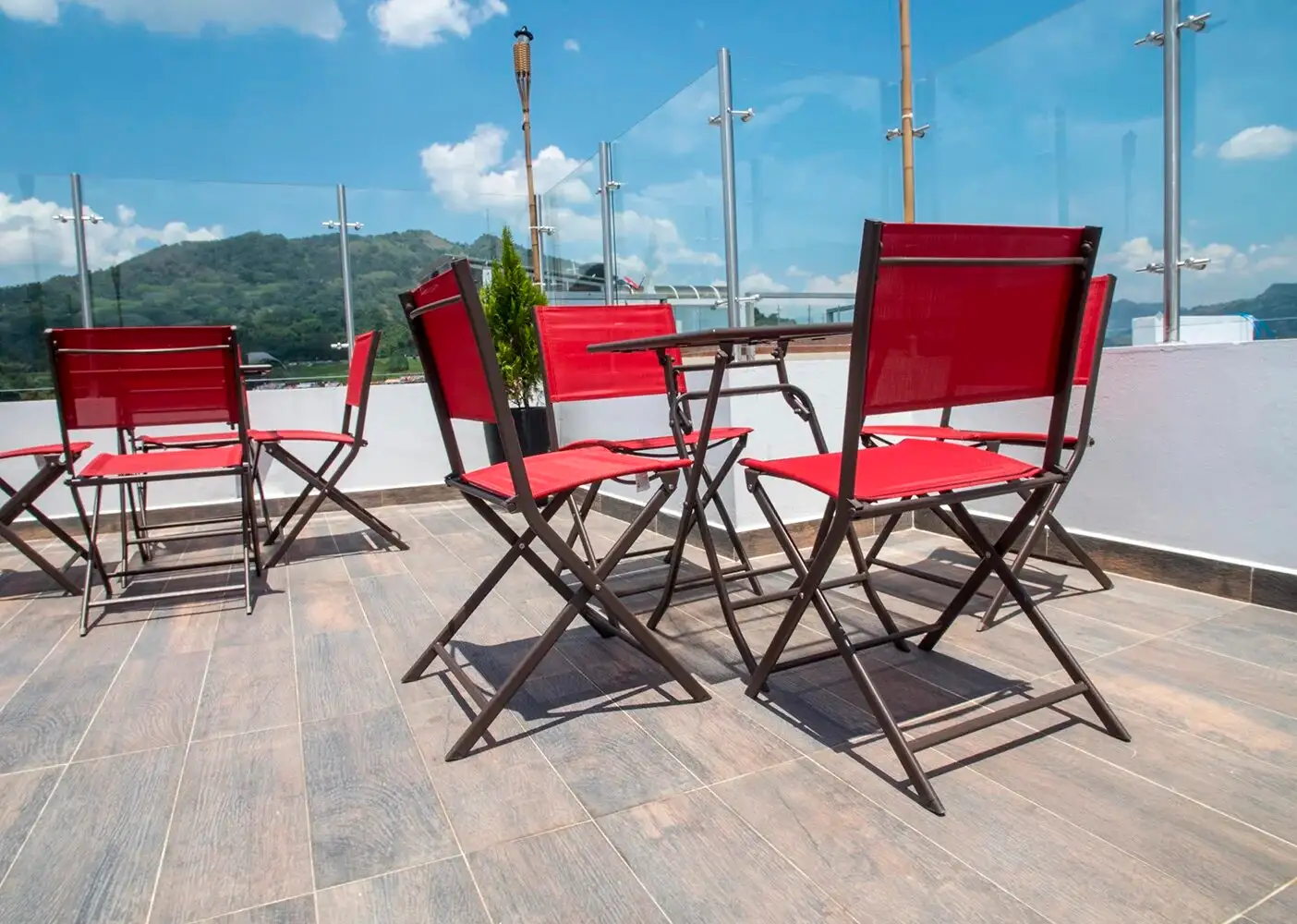 Terraza gastronómica del Grand H&R Hotel